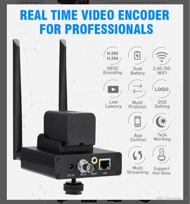 HD VIDEO ENCODER / STREAMER - SDI TO IP/YTB/FB - 3