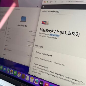 MacBook Air M1 Baterka 100% 2023 - 3