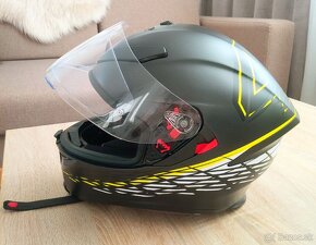 Prilba AGV K-5 S Thorn 46 Matt Black White Yellow, veľ. XS - 3