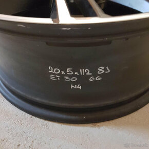 1kus originál BMW disk 5x112 R20 ET30 - 3