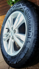 zimné alu R17 5x114,3 orig. Hyundai + Kia, pneu 225/60 - 3