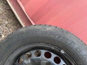 215/60 R16 5x112 R16 zimné 2x8mm 2x6 mm - 3