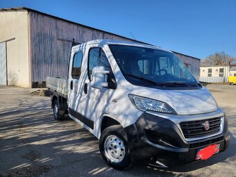 Fiat Ducato valník 7miestné 2.3multijet 96kw manuál 6st. - 3