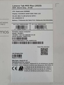 Dotykový tablet zn. LENOVO Tab M10 Plus - nový, nerozbalený - 3