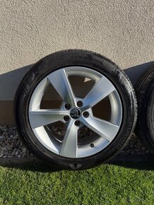 Škoda disky / 215/45 R16 / 5x100 / 7J - 3