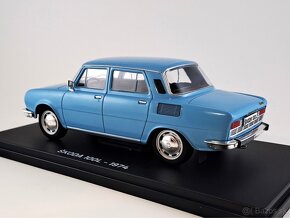 ŠKODA 100L svetlo modrá - HACHETTE 1/24 - 3