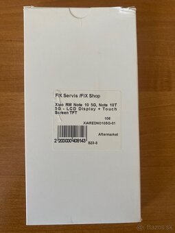 Xiaomi Redmi Note 10 5G, Note 10T 5G displej - 3