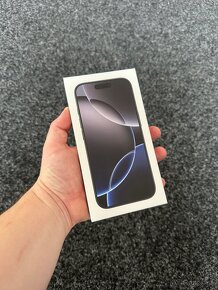 Predám Apple iPhone 16 PRO 128GB Black Titan novy Zabaleny - 3