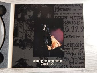 MAYHEM - "Live in Leipzig" 1993/1996 live digi-CD -REISSUE - 3