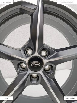 Ford alu disky 8x19 ET 45 5x108 Ronal 1257 - 3