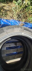 Predám jazdené letné pneumatiky CONTINENTAL 235/45 r18 - 3