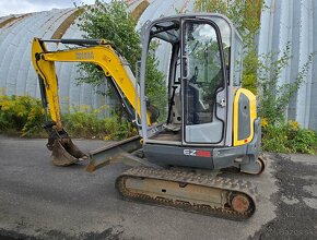 Minibagr Wacker Neuson EZ38, rok výroby 2017, 3x lopata - 3