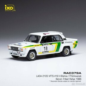 Modely Lada Rallye 1:43 IXO - 3