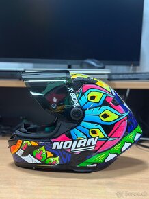 Nolan x-804 chaz ultra Carbon veľkosť M - 3