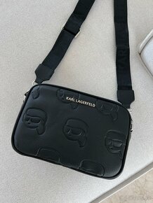 Crossbody kabelka Karl Lagerfeld čierna - 3