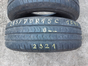 215/70 R15 C  -letné 2 kusy - 3