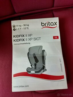 Detská autosedačka Britax Römer KIDFIX XP SICT, 15 - 36 kg  - 3