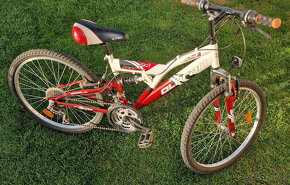 Juniorský celo odpružený bicykel OLPRAN 24“ MAGIC - 3