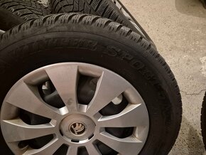 215/60 R16 5x112 disky a zimné pneu - 3