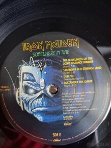 Lp Iron Maiden- Somewhere In Time - 3