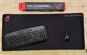 Herná poodložka pod myš Asus ROG SCABBARD extra veľká - 3