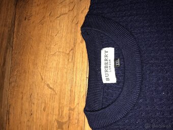 BURBERRY pánsky svetrik L/XL made in italy - 3