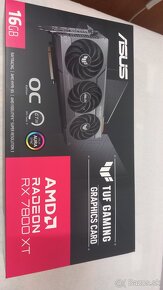 Predam uplne novu ASUS TUF Gaming Radeon RX 7800 XT OC - 3