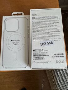 Vymením IPHONE 15.pro 128.g titanium 2.mesačni - 3