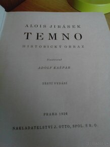 Alois Jirásek - Temno(1926) - pekné viazanie - 3