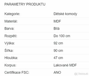 Dětská komoda - 3