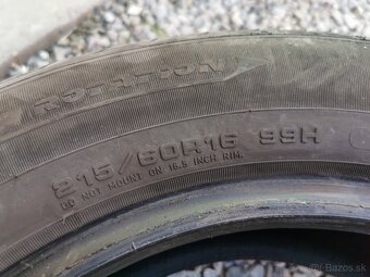 Predám zimné pneumatiky FULDA 215/60 R16 - 3