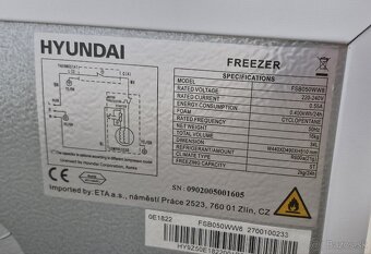 Malá mraznička Hyundai FSB050 WW8 - 3