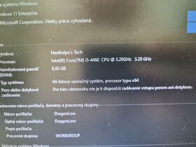 Pracovný / Internetový Thinkcenter E73 i5 4x3,2Ghz 8Gb 250Gb - 3