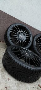 Alu Borbet 5x110 a zimné Maxxis Premitra 225/40 R18 - 3