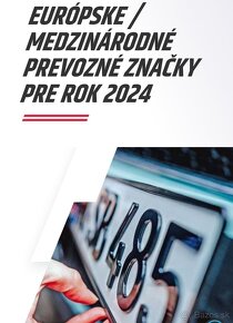 Prevozné značky nad 3,5t ✅2024✅ | Prevozky.sk - 3