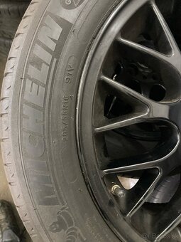 Predám sadu kolies na BMW 205/55R16 - 3