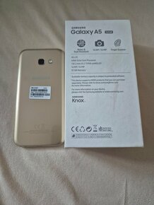 Samsung A5 2017 voľný gold v peknom stave plne funkčný na di - 3