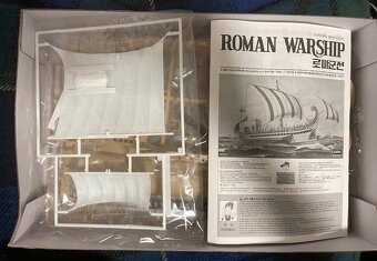 ROMAN WARSHIP -  plastový model. - 3