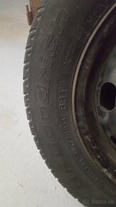 Zimné pneu Goodrich 185/70 R14 na diskoch - 3