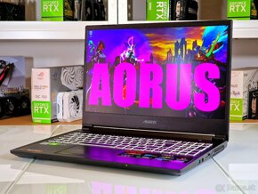 Herný notebook AORUS | ZÁRUKA | i7-10750 | RTX 2060 | 16GB - 3