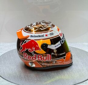 Max Verstappen 2024 - Redbull racing F1- mini helma oranzova - 3