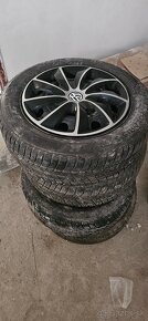 Predám Zimné pneumatiky 205/55/R16 5X100 - 3