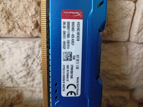Kingston HyperX Fury Blue 16GB (4x4GB) DDR3 1600Mhz - 3