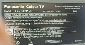 tv Panasonic tx32ps12p - 3