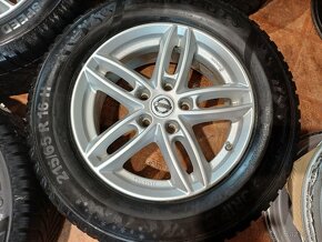 hlinikové disky org.Nissan,Dacia,--61/2Jx16-ET-40--5x114,3 - 3