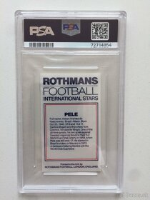 Karty Pele a Cruyff Rothmans Football1984, PSA 8 - 3