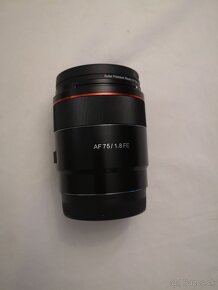 Samyang AF 75mm f/1.8 FE Sony E Cena 199€ - 3