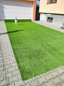 VÝPRODEJ umělý trávník výška 35mm za krásnou cenu 12€/1m² - 3