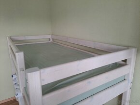 Flexa posteľ s odnímateľnou 3/4 zábranou + matrace - 3