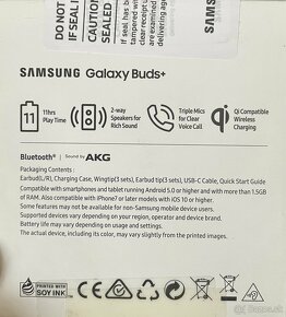 Predam Samsung Galaxy Buds+ bezdratove sluchadla - 3
